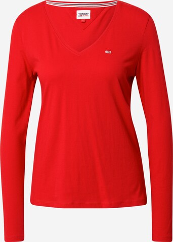 Tommy Jeans Shirt in Rot: predná strana