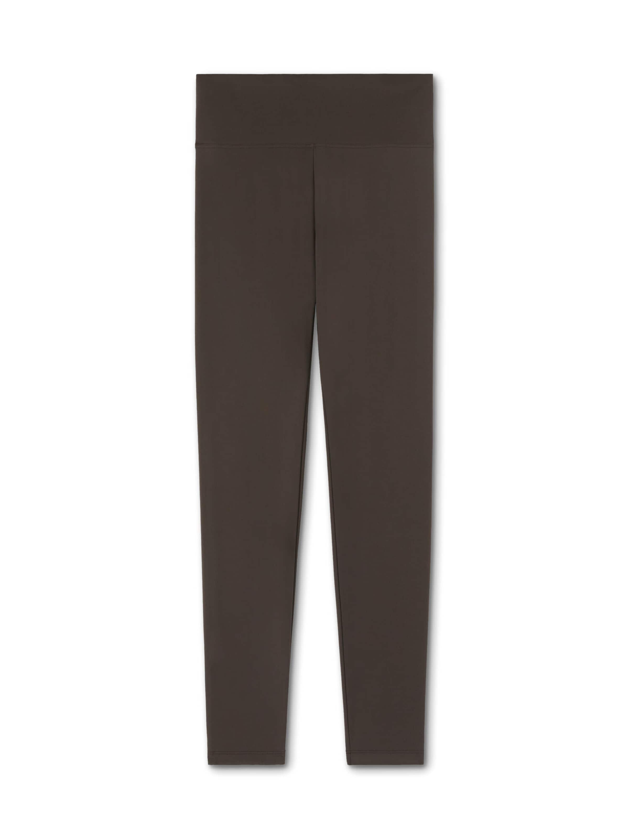 CALZEDONIA Skinny Leggings 'Sculpt Control' in Brown: front