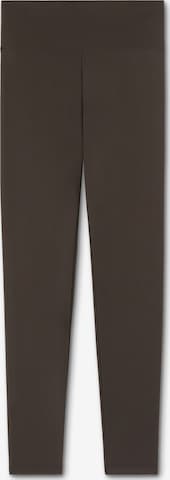 CALZEDONIA Skinny Leggings 'Sculpt Control' in Brown: front