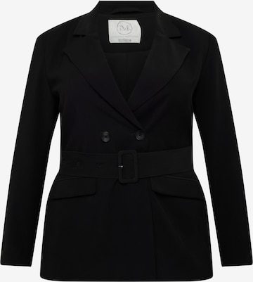 Guido Maria Kretschmer Curvy Blazer in Schwarz: predná strana