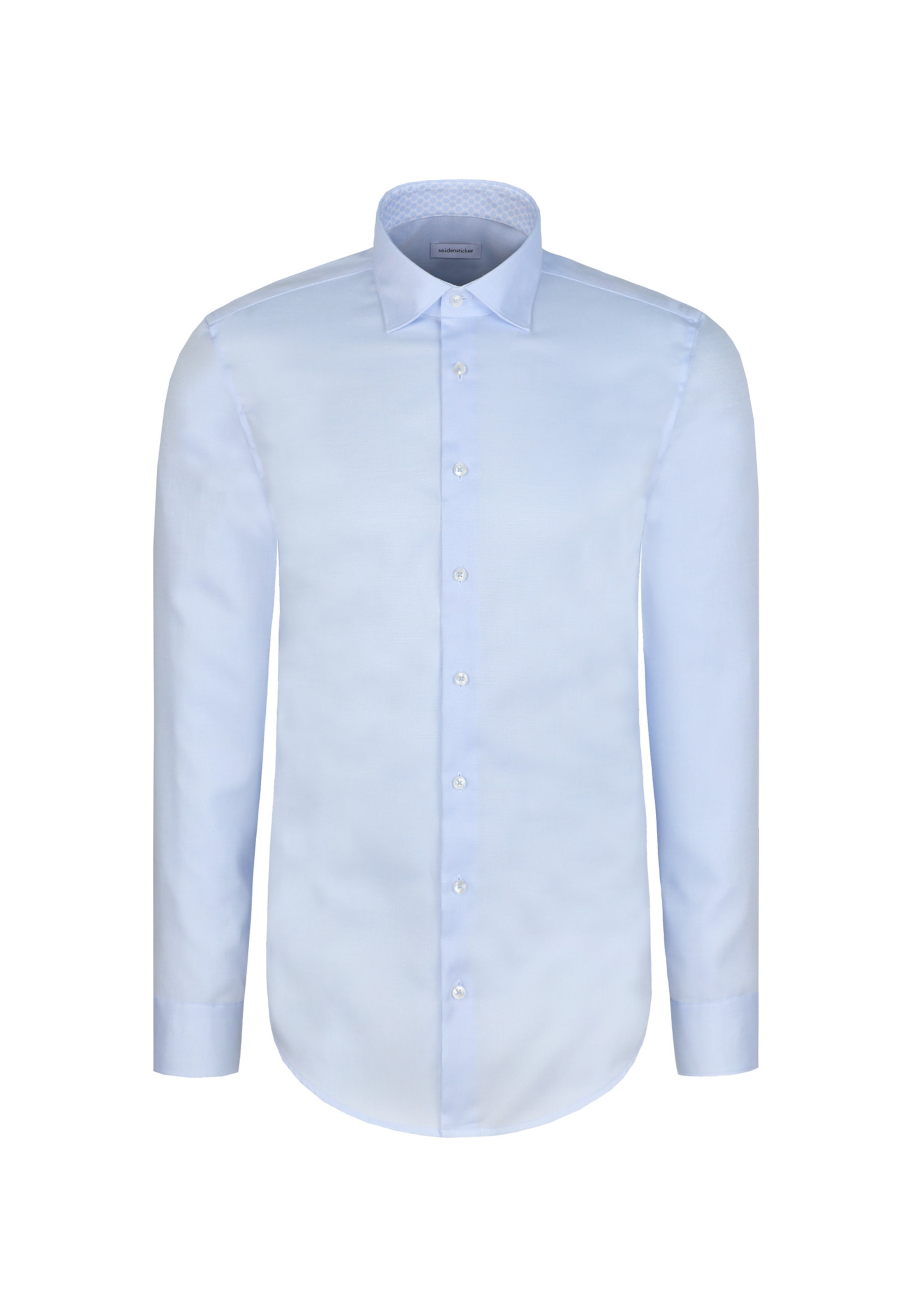 Fit confort Chemise business 'Smart Essentials' SEIDENSTICKER en bleu : devant