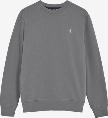 Polo Club Sweatshirt in Grau: Vorderseite