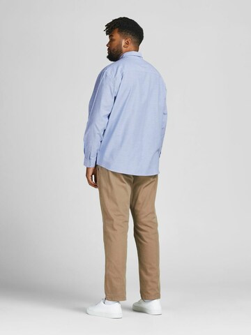 Jack & Jones Plus Regular fit Ing 'Oxford' - kék