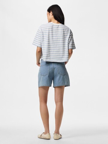 T-shirt PIECES en bleu