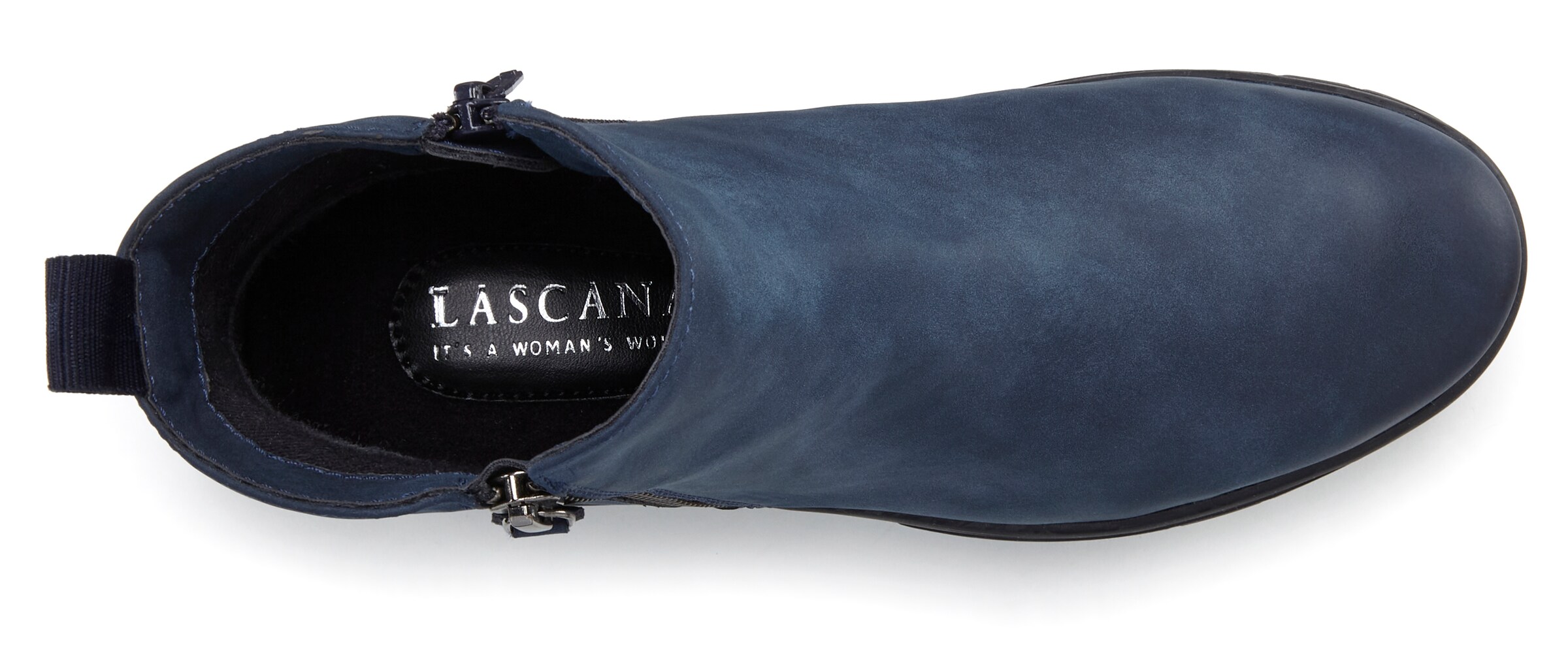 LASCANA Členkové čižmy - Modrá