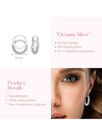 ARS-ARGENTI Earrings 'OCTANIA II Silver' in Silver