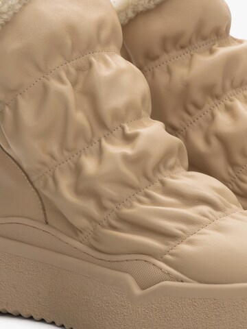 Estro Snow Boots '2995-3' in Beige