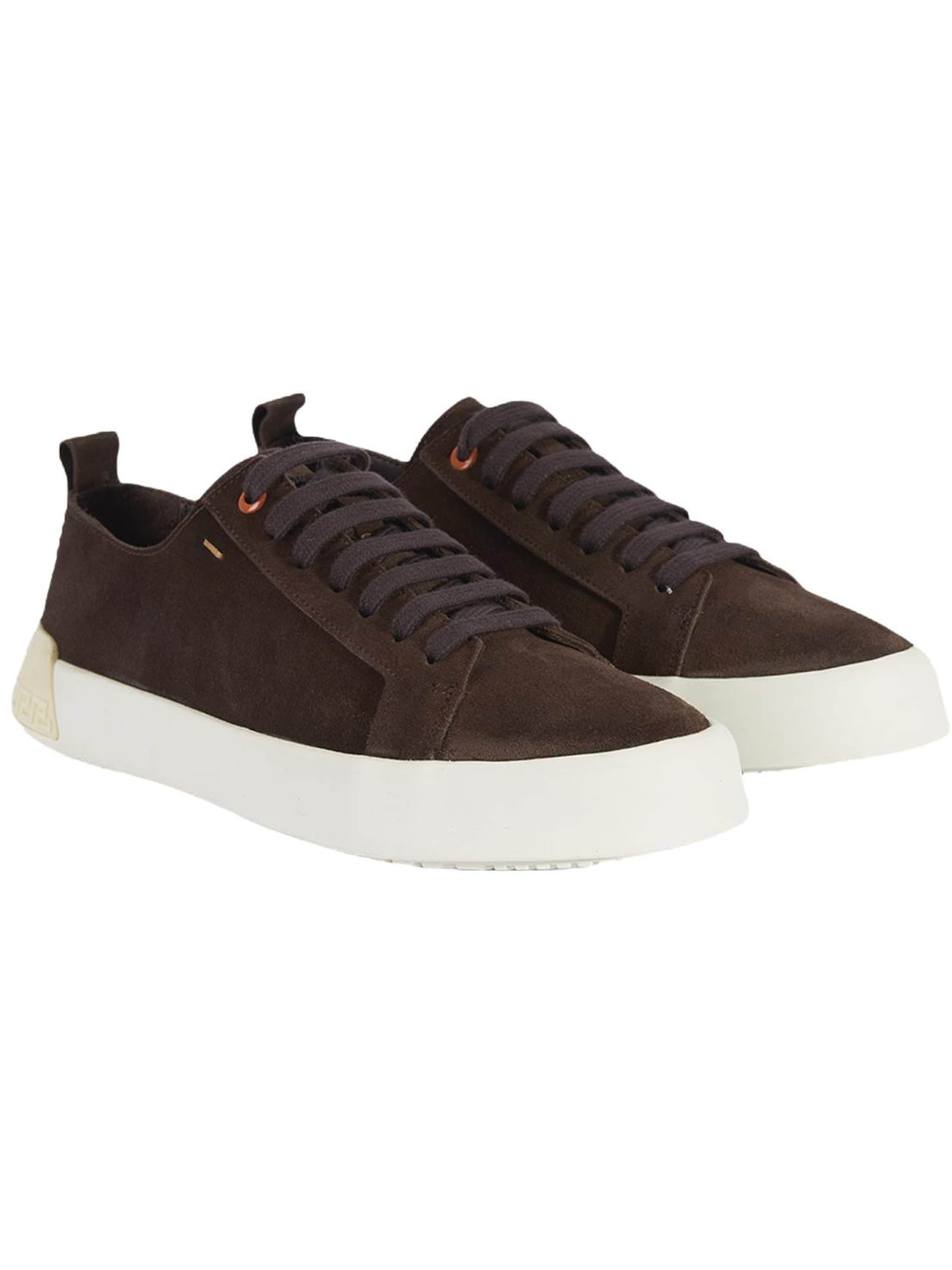 Desa - Zapatillas deportivas bajas en marrón: frente