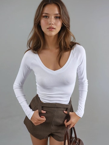 Camicia da donna di Busem in bianco: frontale