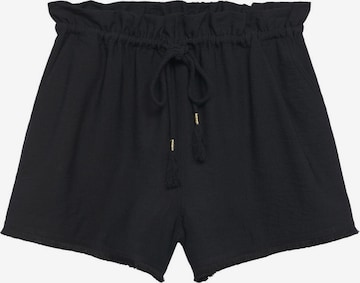 Regular Pantalon 'CLAUDI' MANGO en noir : devant