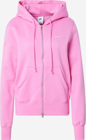Veste de survêtement 'PHNX FLC' Nike Sportswear en rose : devant