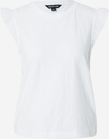 Whistles Shirt in White: front