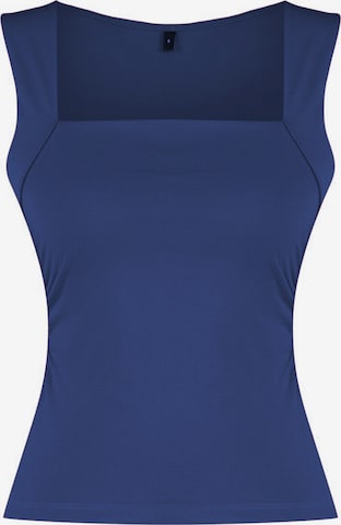 Haut Trendyol en bleu : devant