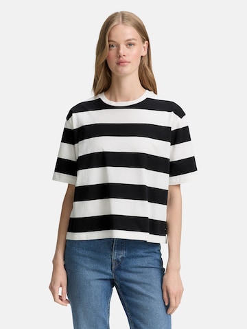 TOM TAILOR DENIM Shirt in Black: front