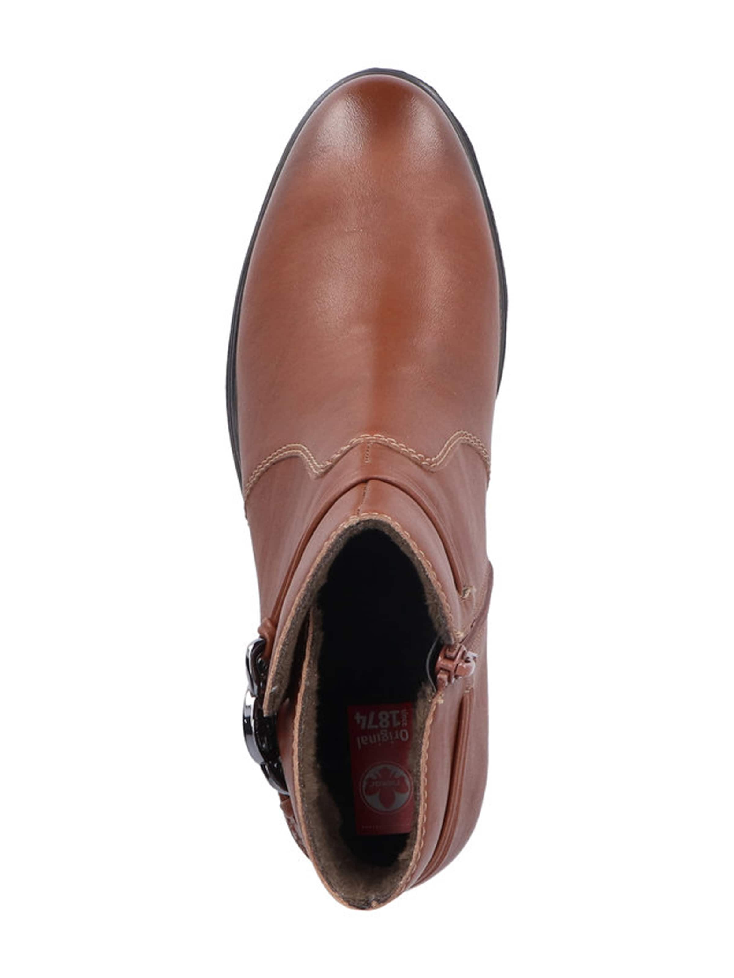 Rieker Rövid szárú csizmák - barna