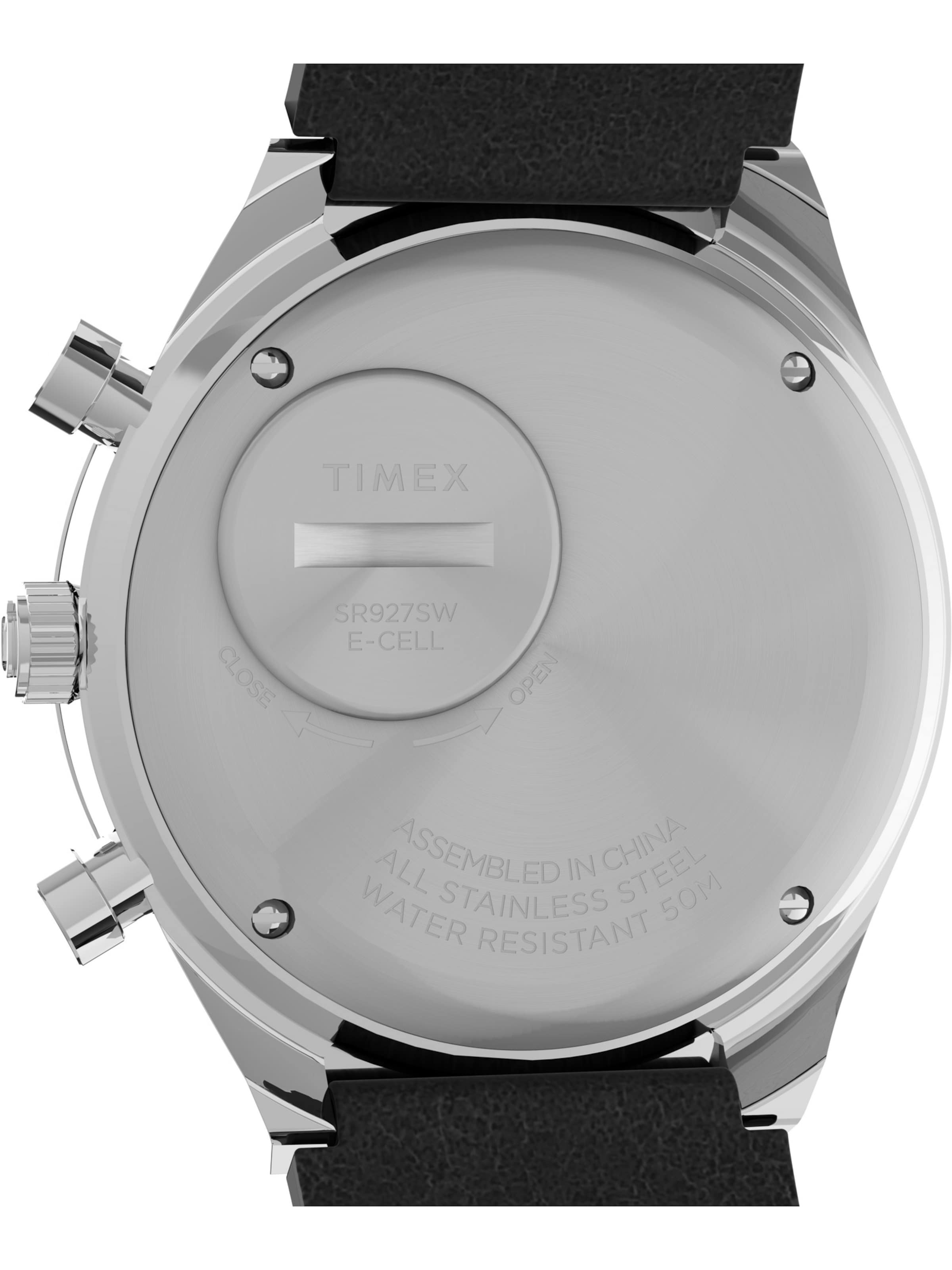 TIMEX Analogt ur i sort