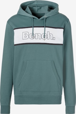 BENCH Sweatshirt in Green: front