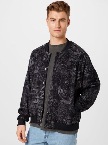 ADIDAS SPORTSWEAR Athletic Jacket in Black: front