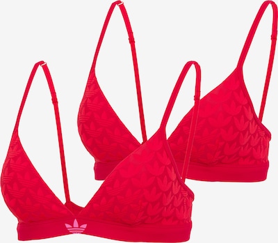 ADIDAS ORIGINALS Triangel-BH ' Terrot Flex ' in rot, Produktansicht