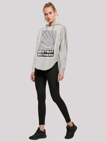 F4NT4STIC Sweatshirt 'Bitmap Bros' in Grau