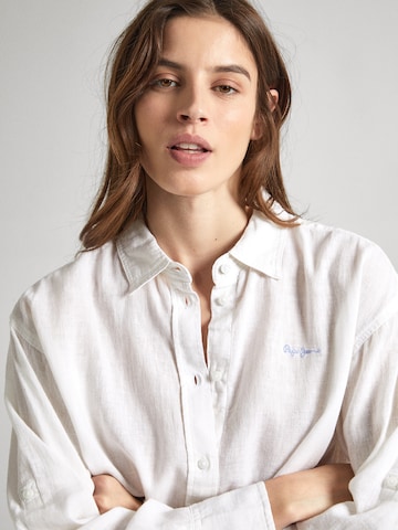 Pepe Jeans Bluse 'PHILLY' i hvid