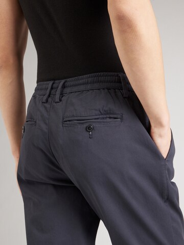 Lindbergh Конический (Tapered) Брюки со складками 'Superflex' в Синий