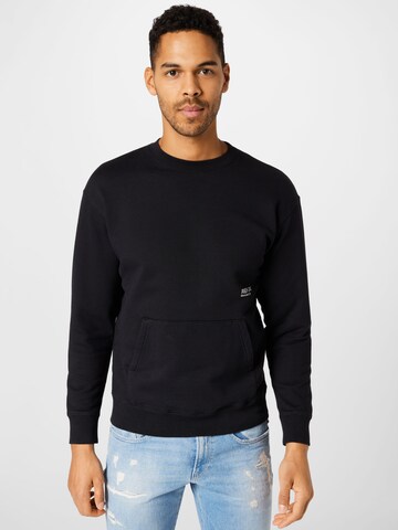 REPLAY Sweatshirt in Black: front