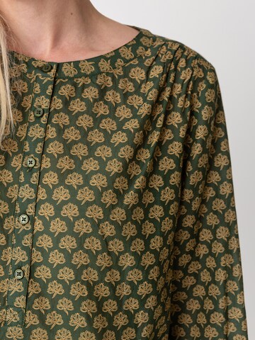 Indiska Blouse 'Aditi' in Green