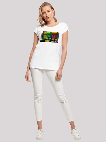 T-shirt 'Tao Tao Cassette' F4NT4STIC en blanc