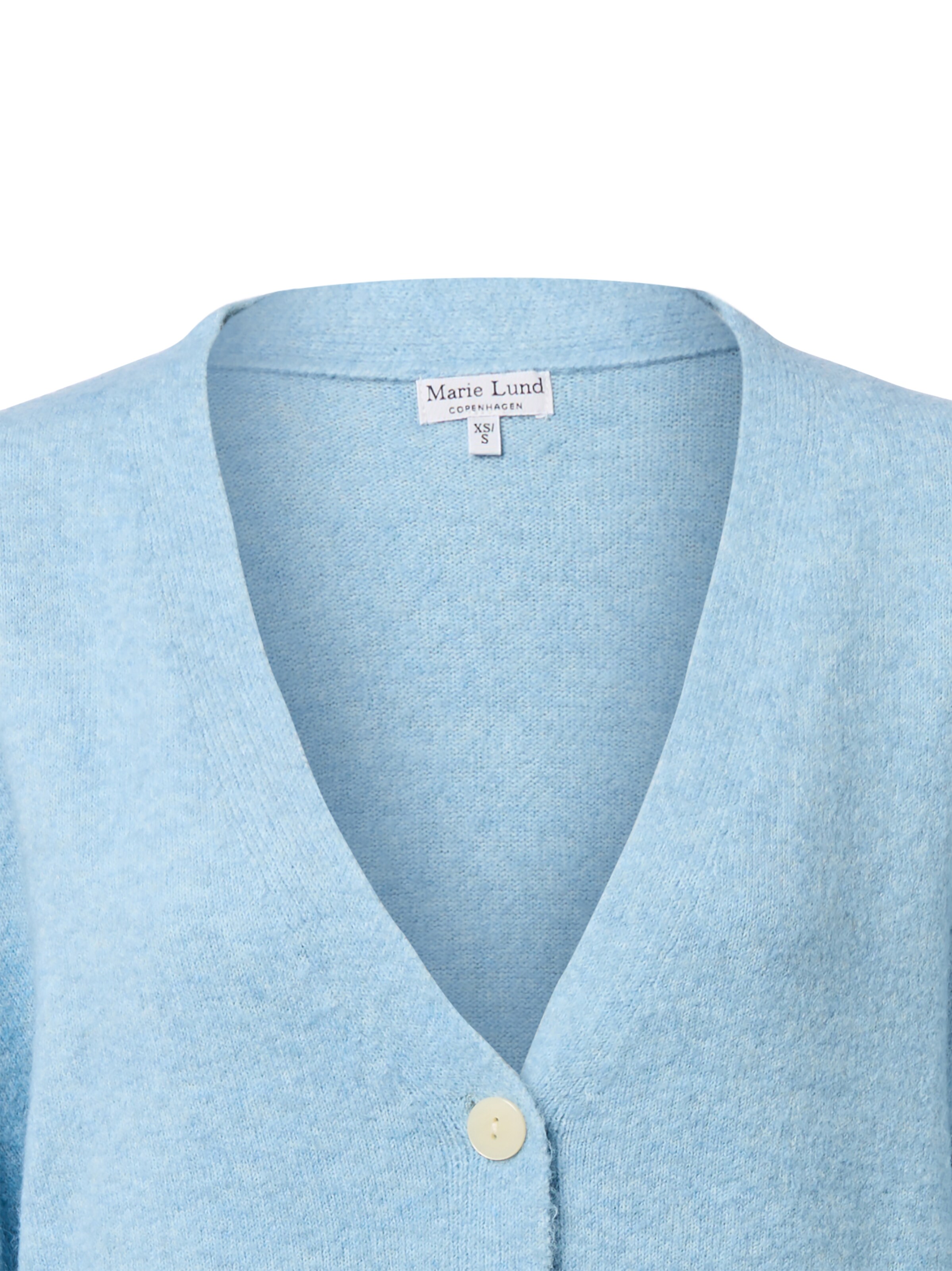 Marie Lund Knit Cardigan in Blue