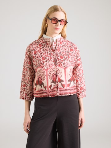 Veste mi-saison 'Amby' Lollys Laundry en rouge : devant