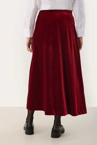 Jupe 'Meya' Part Two en rouge
