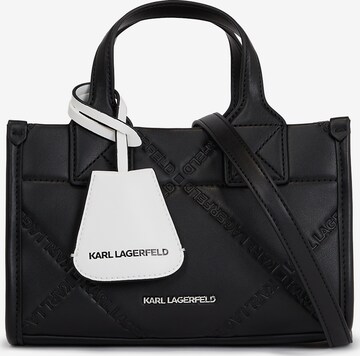 Karl Lagerfeld Handbag in Black: front