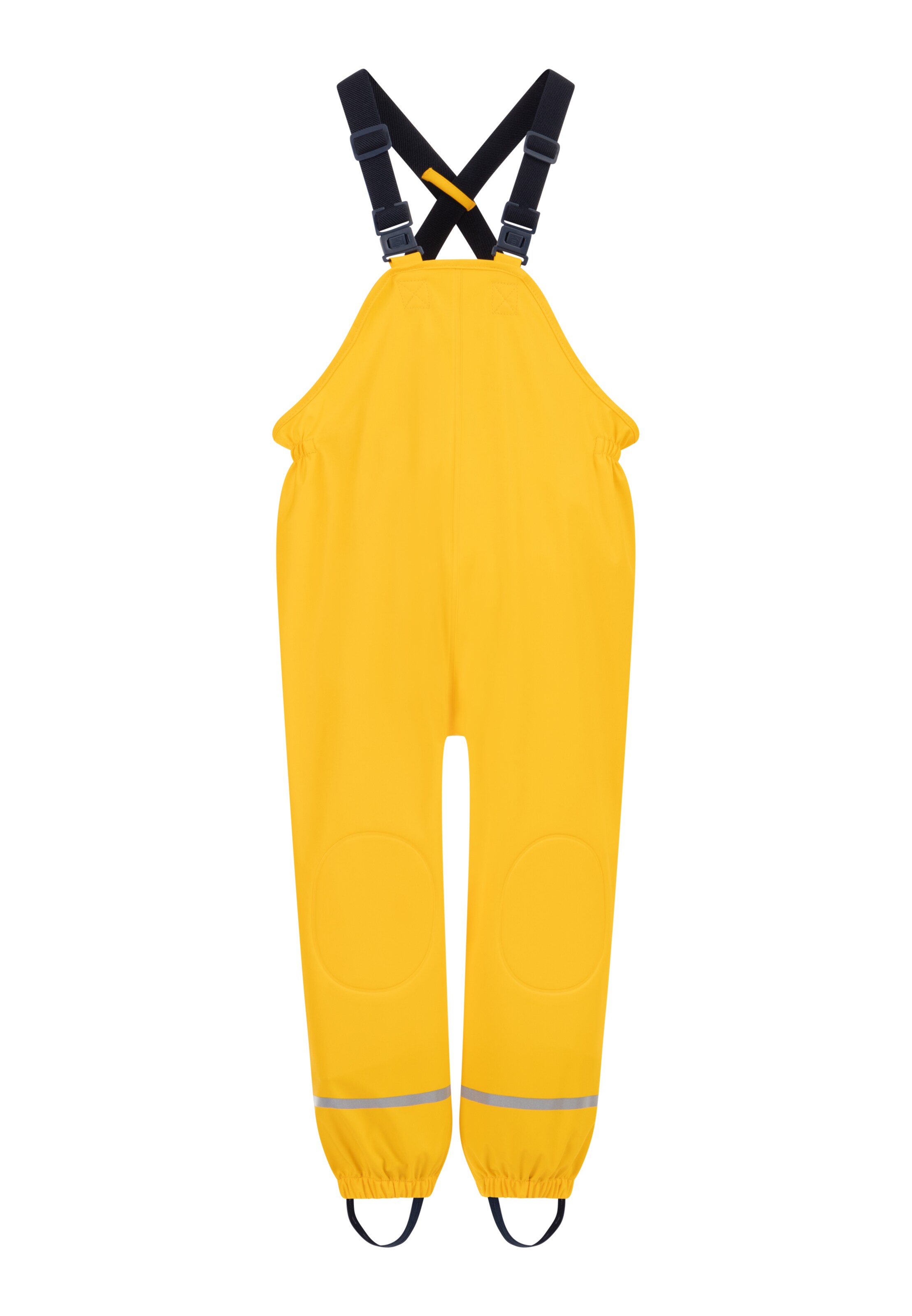 dzeltens Schmuddelwedda Funkcionālas bikses: no priekšpuses