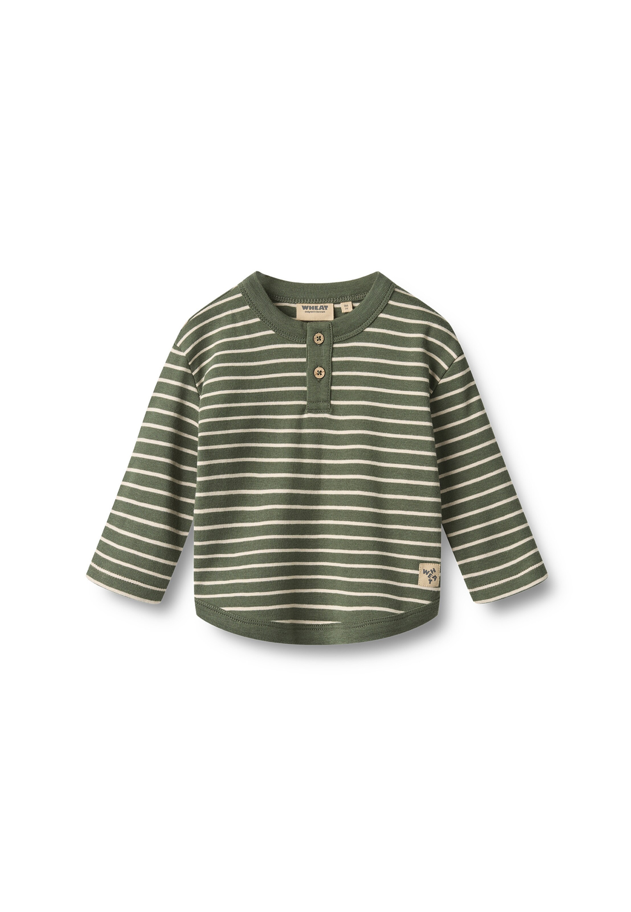 WHEAT Shirt in Green: front