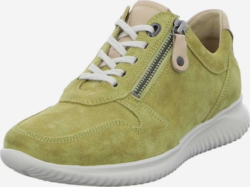 Hartjes Athletic Lace-Up Shoes in Green: front