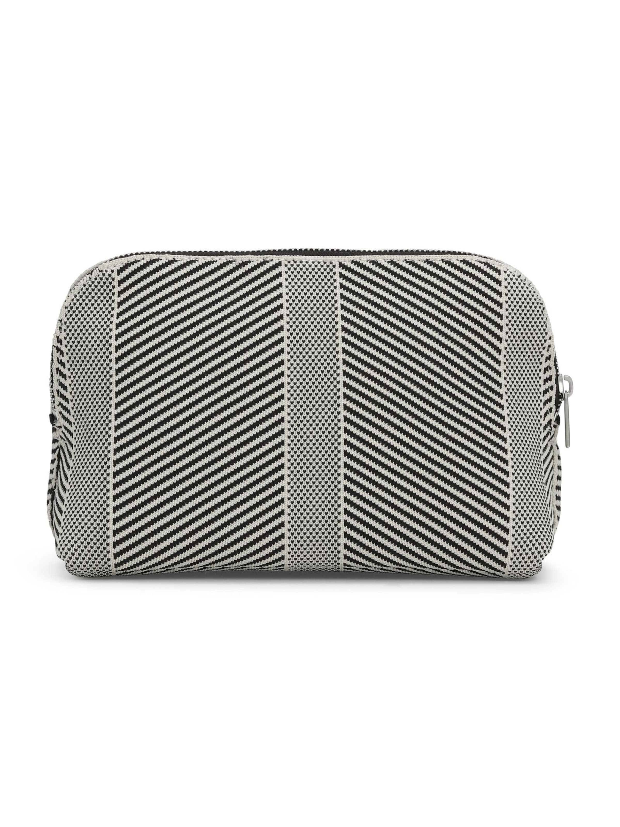 ILSE JACOBSEN Kosmetiktaske 'Knitty02' i hvid