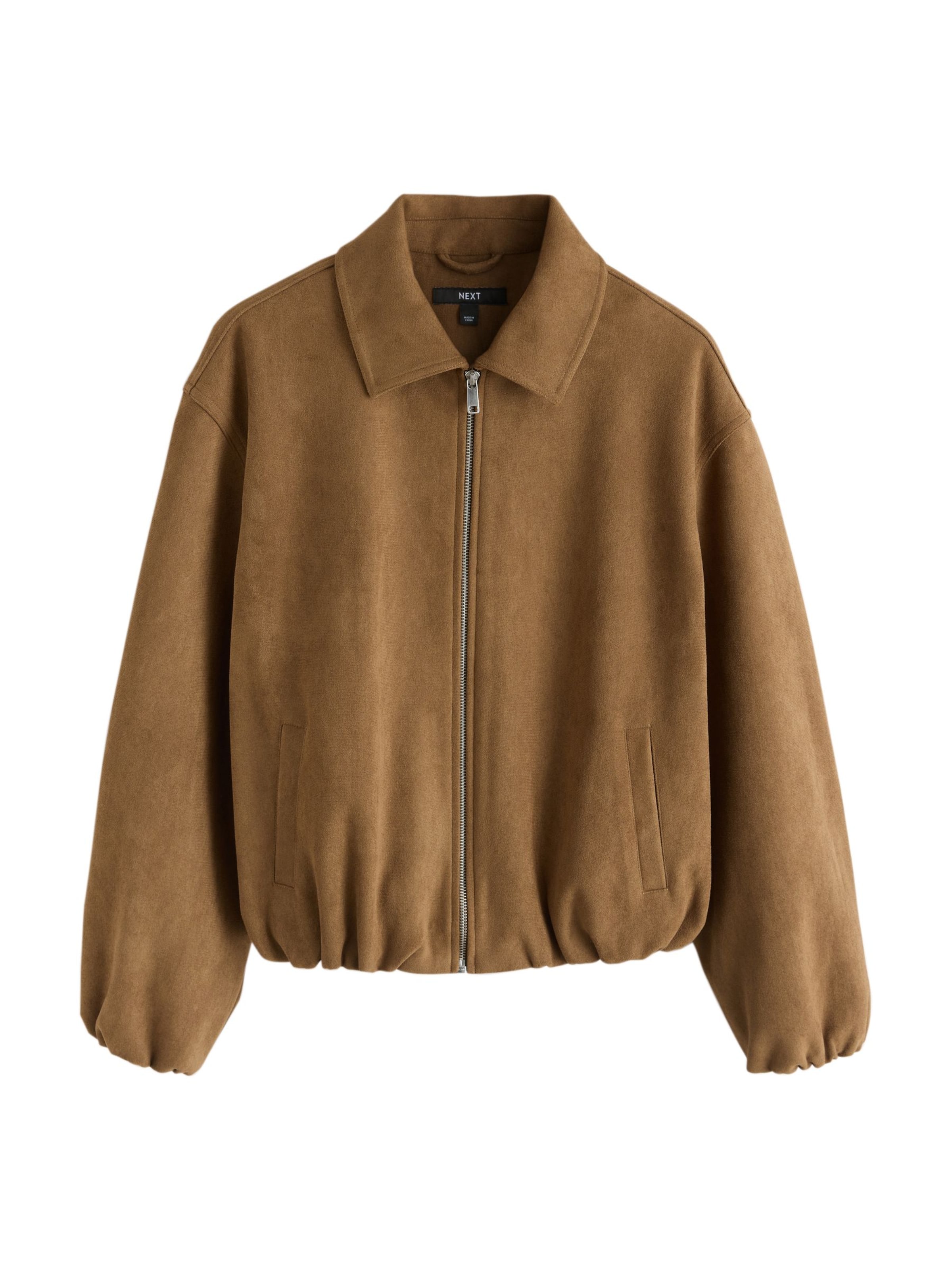 Next Jacke in Braun: Vorderseite