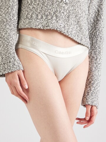 Calvin Klein Underwear Slip in Beige: front