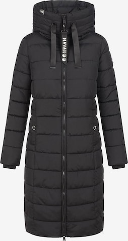 Manteau d’hiver 'N036 ' NAVAHOO en noir : devant