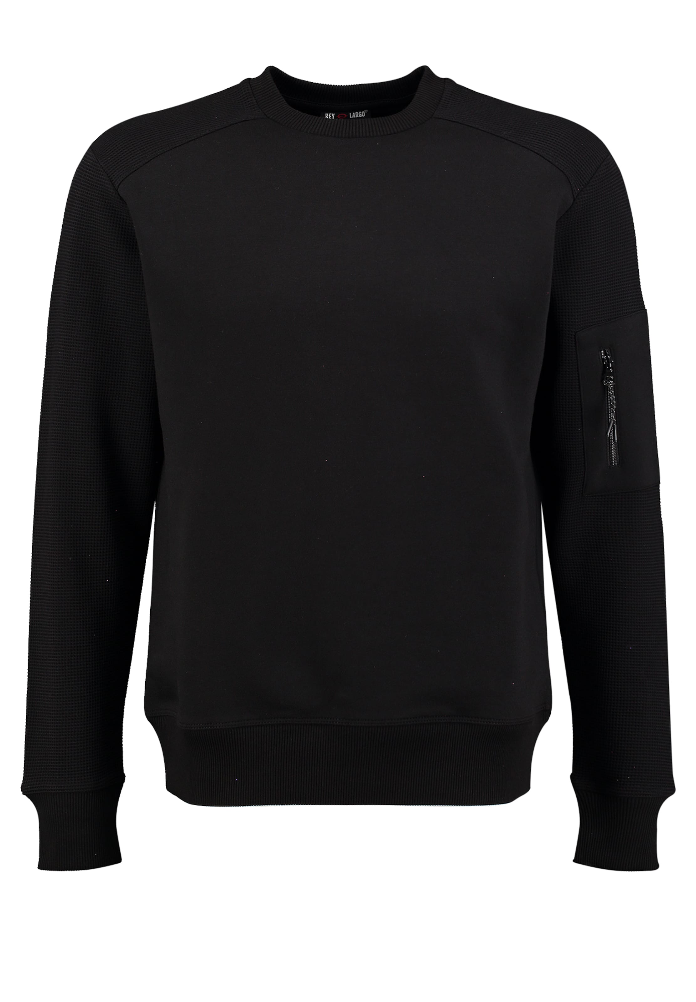 Key Largo Dressipluus 'Equalizer', värv must: eest vaates