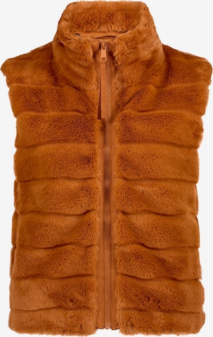 Gilet di Betty & Co in marrone: frontale