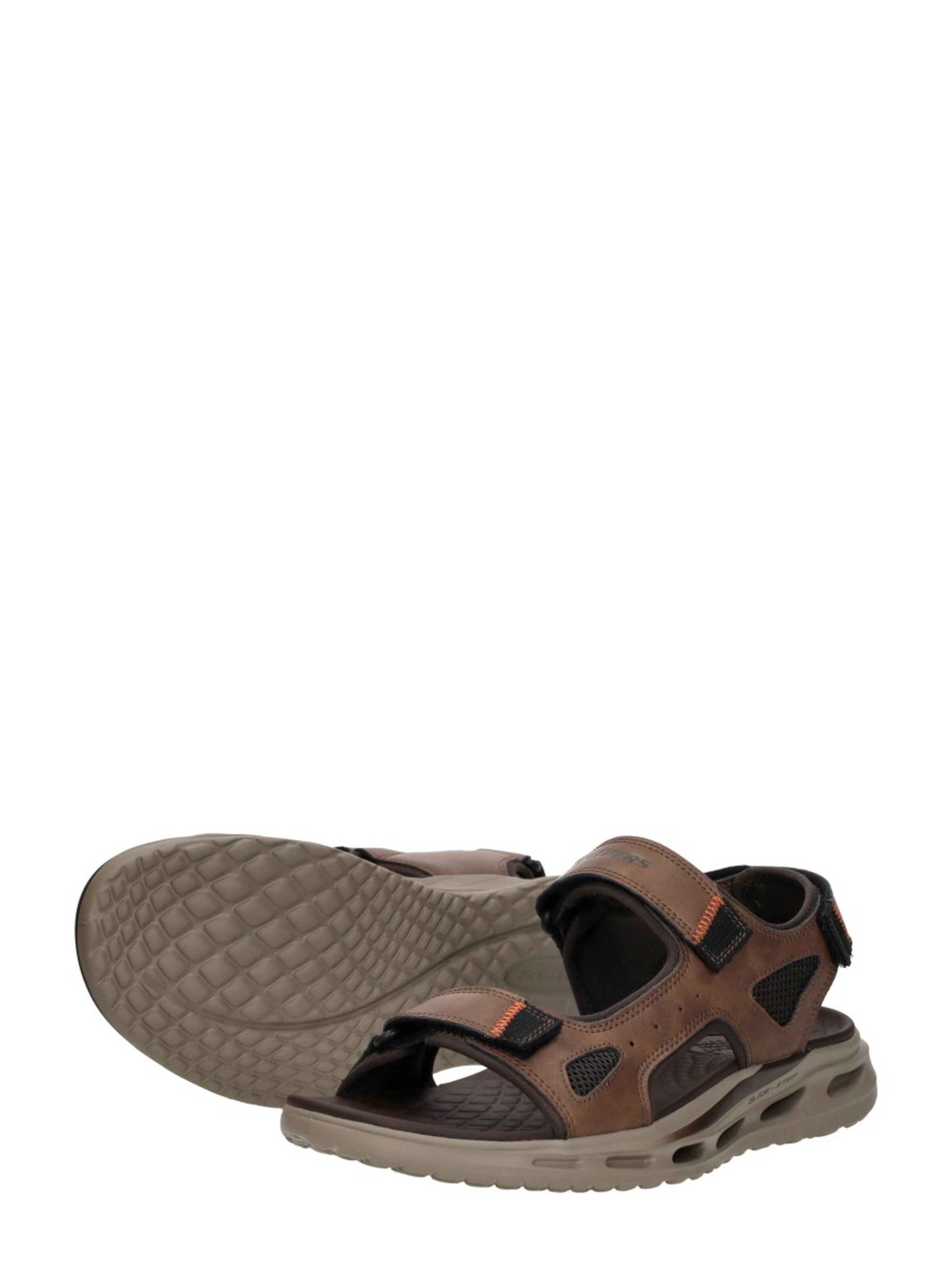 SKECHERS Sandalen 'Orvan SD - Gamble' in Bruin