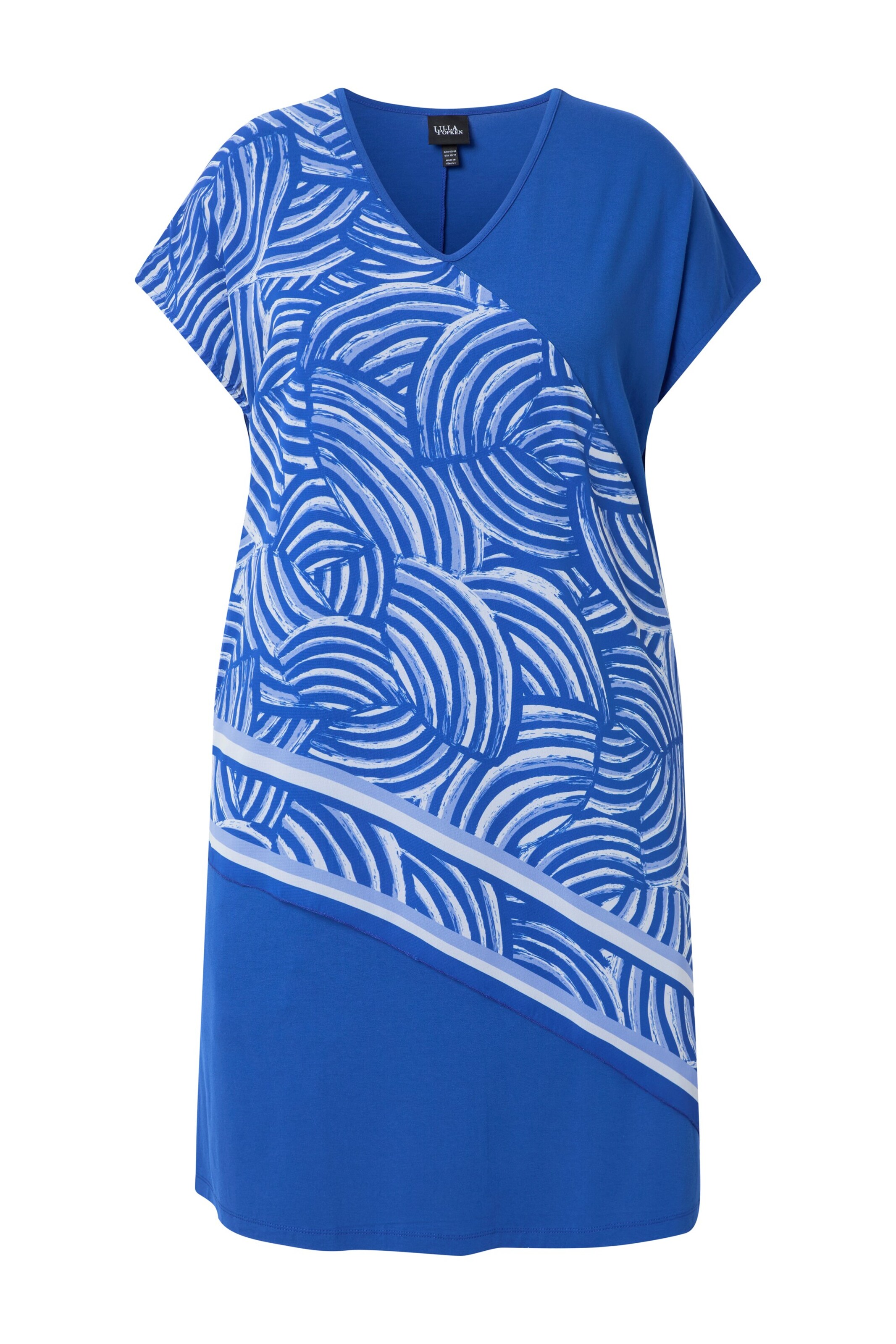 Ulla Popken Kleid in Blau: Vorderseite