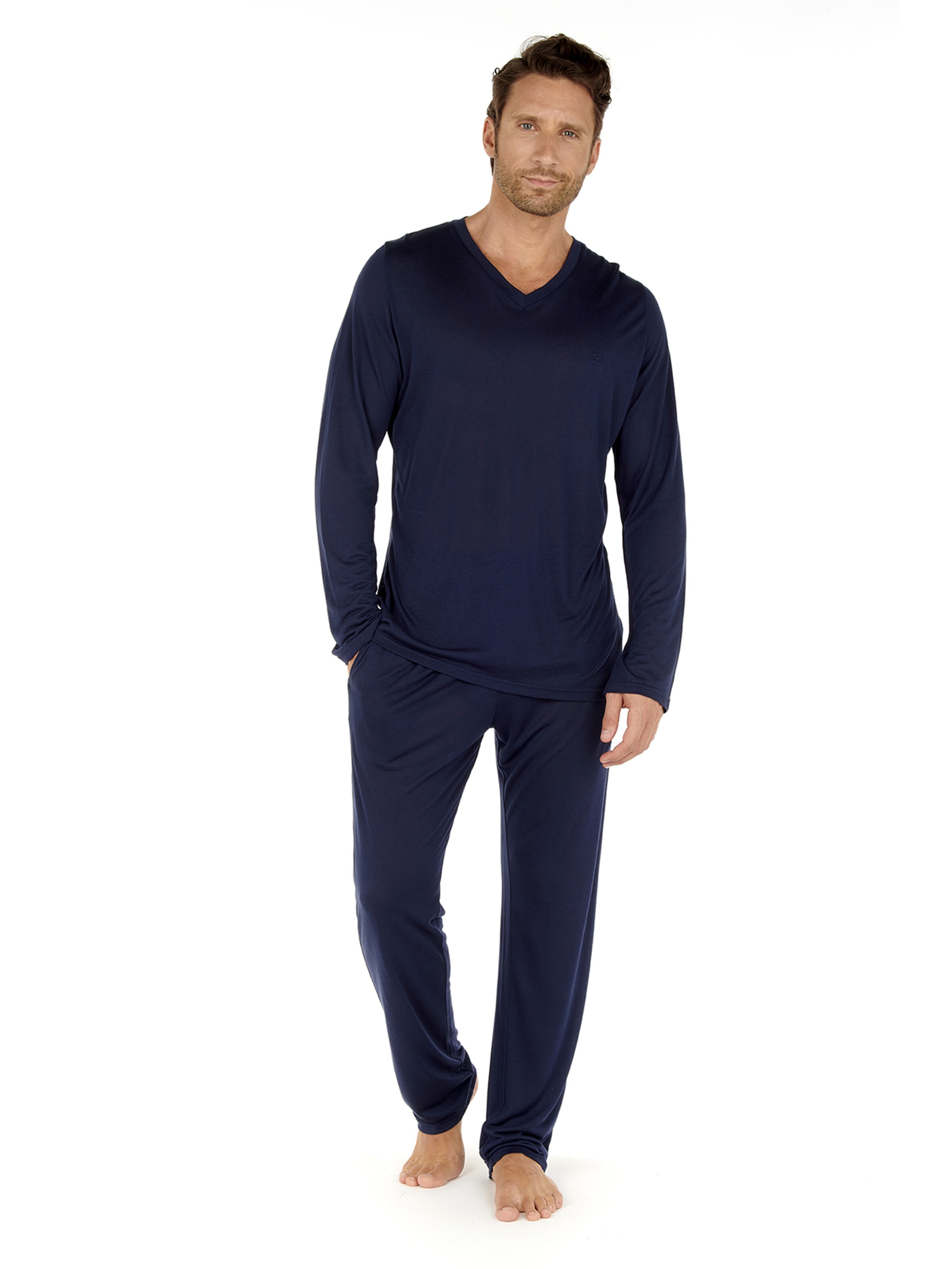 HOM Shirt ' Cozy Moon ' in Blauw
