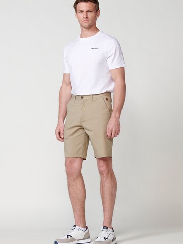 KOROSHI Regular Панталон Chino в бежово