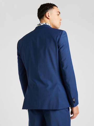 BOSS Black Slim fit Suit 'Huge' in Blue