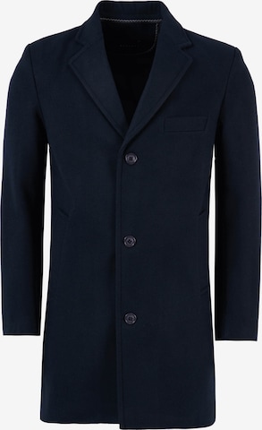 Buratti Winter Coat in Blue: front