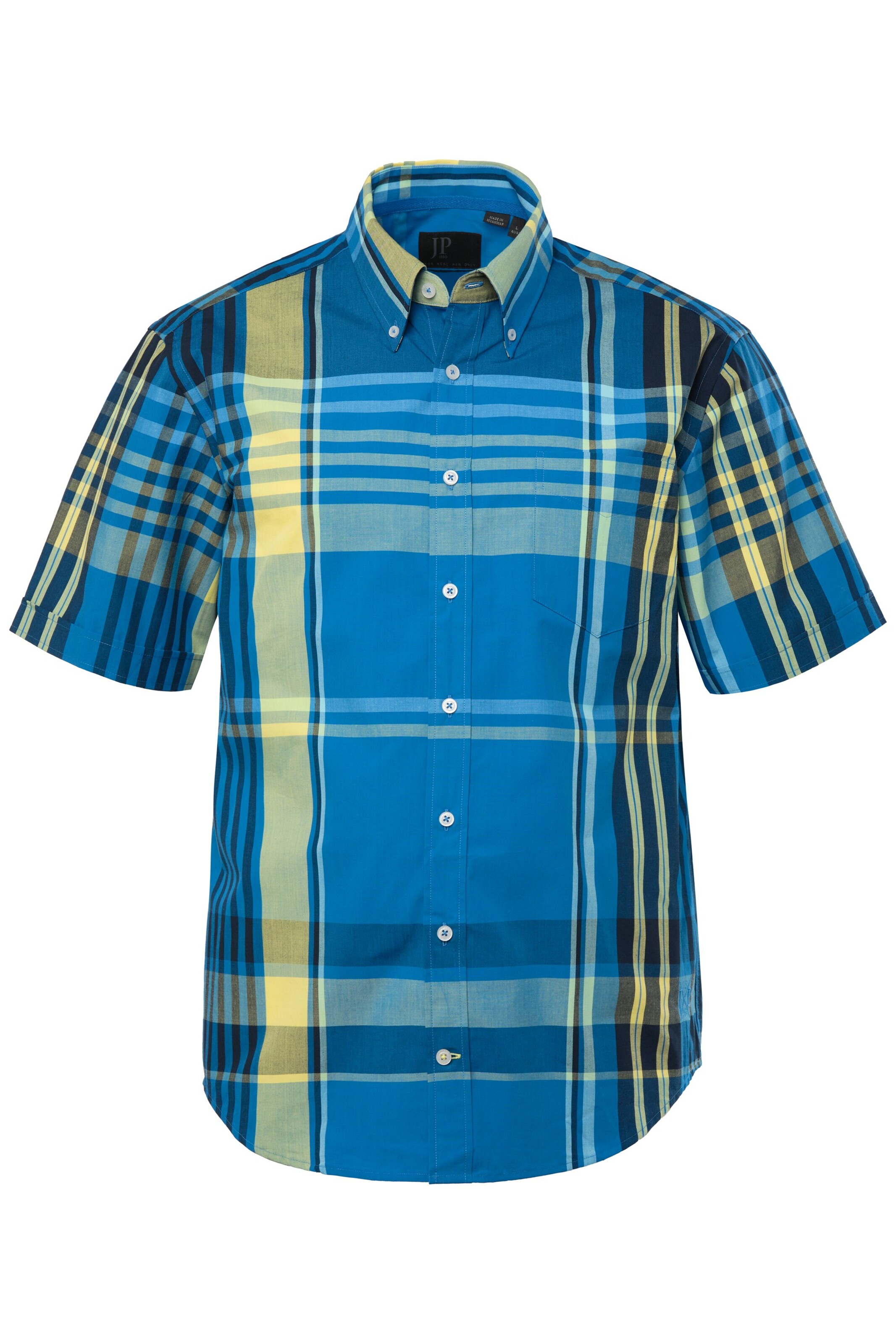 JP1880 Regular fit Button Up Shirt in Blue: front