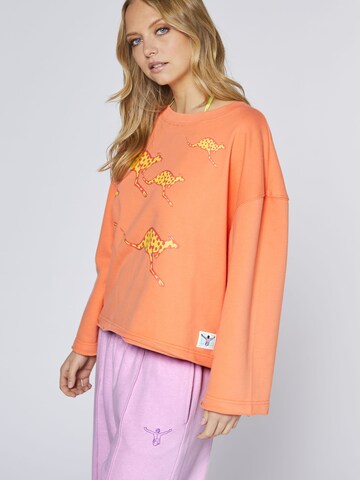CHIEMSEE Sweatshirt in Orange
